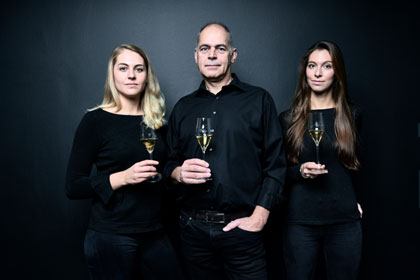 Die Raumlands, Katharina, Volker und Marie-Luise Raumland